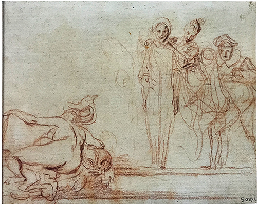 Abreuvoir Engraving